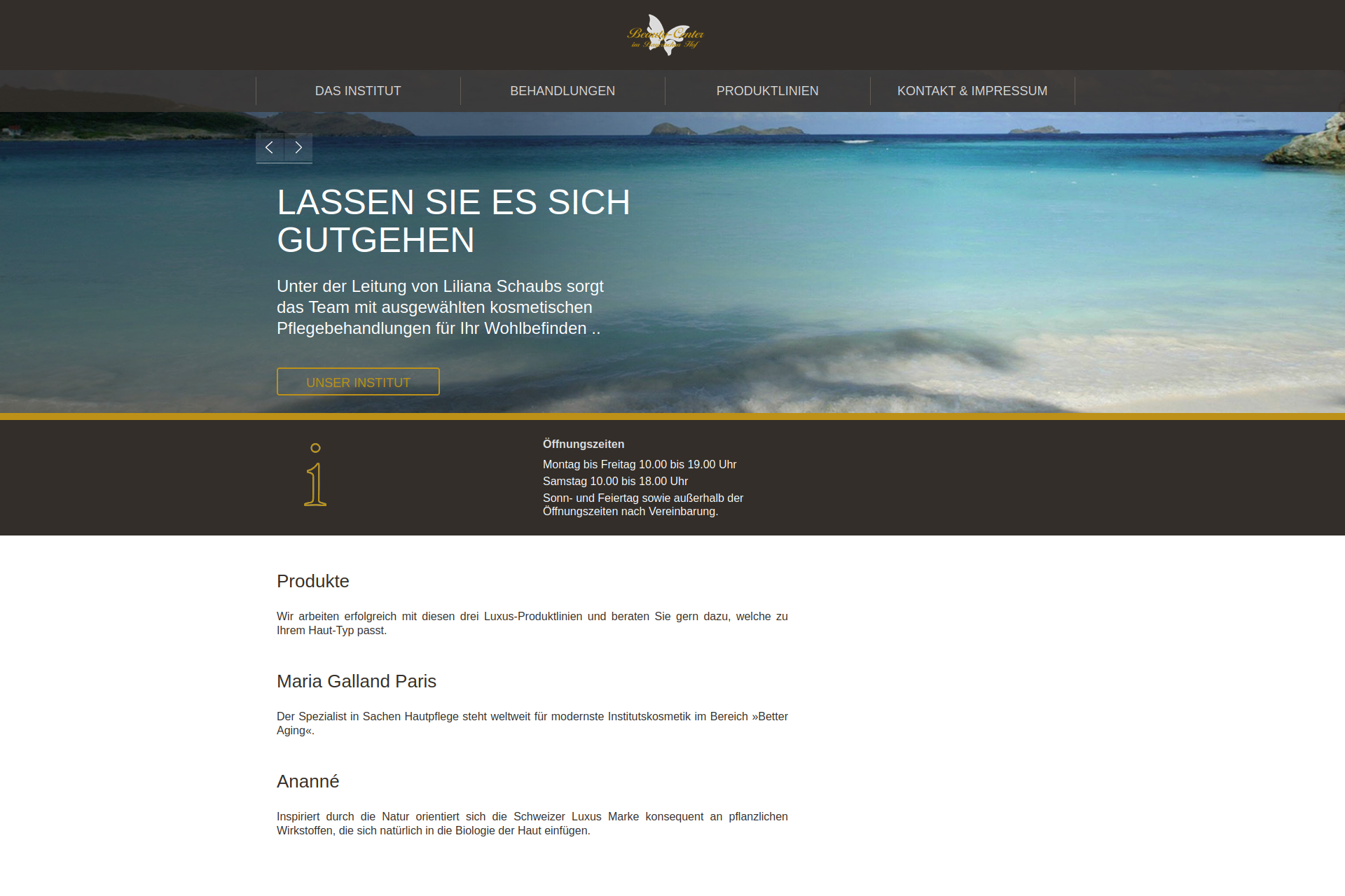 Beauty Center im Bayerischen Hof